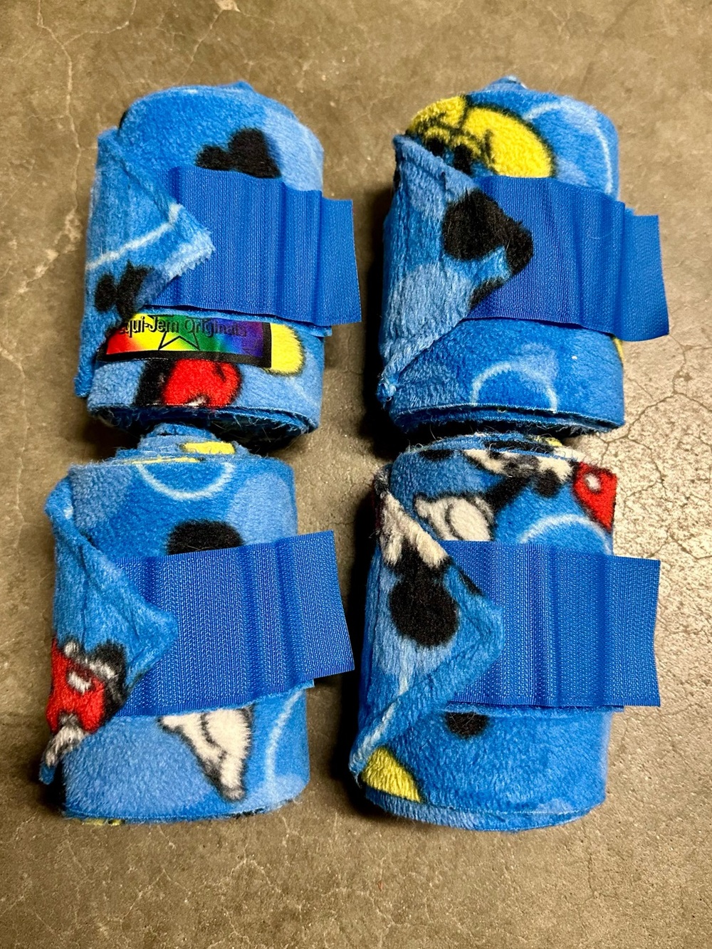 Mickey Mouse Horse Polo Wraps